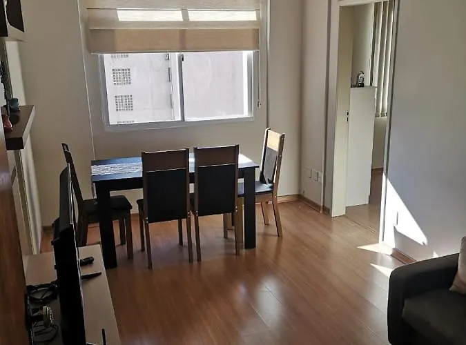 Ensolarado E Espacoso Quarto/sala No Coracao De Poa Apartamento *
